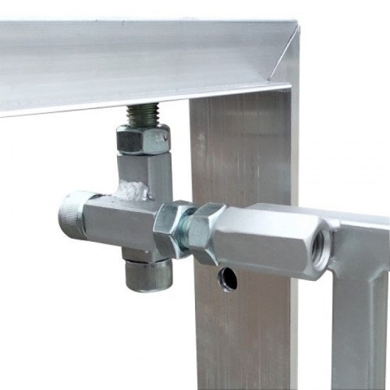 Inspection Door Magnetic Push Under Ceramic Tiles Steel Access Panel BAULuke L30x90 (aluminium)